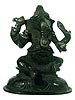 Statuette Ganesh assis